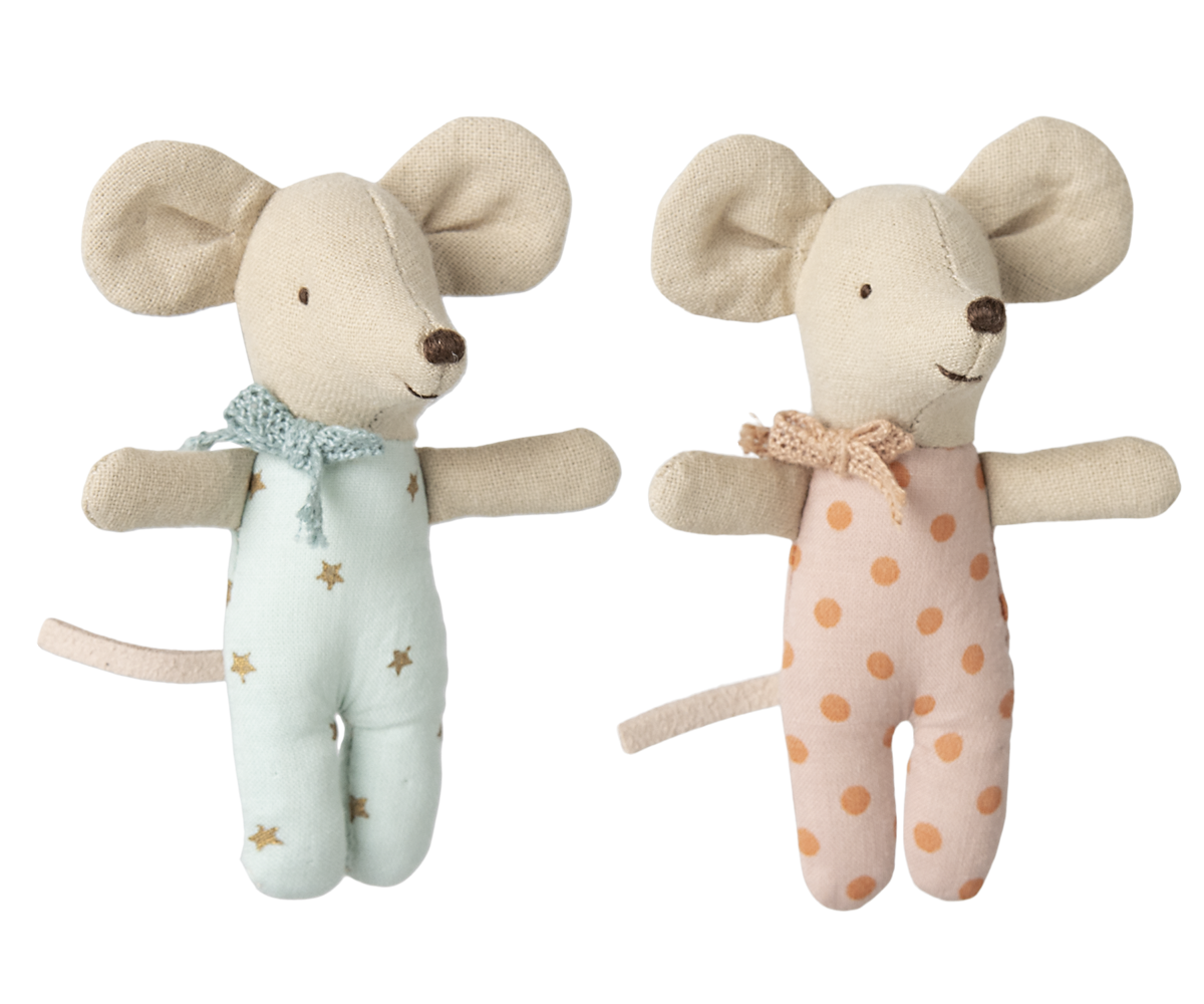 Maileg, Tvillingar, Babymöss i tändsticksask - Bild 2