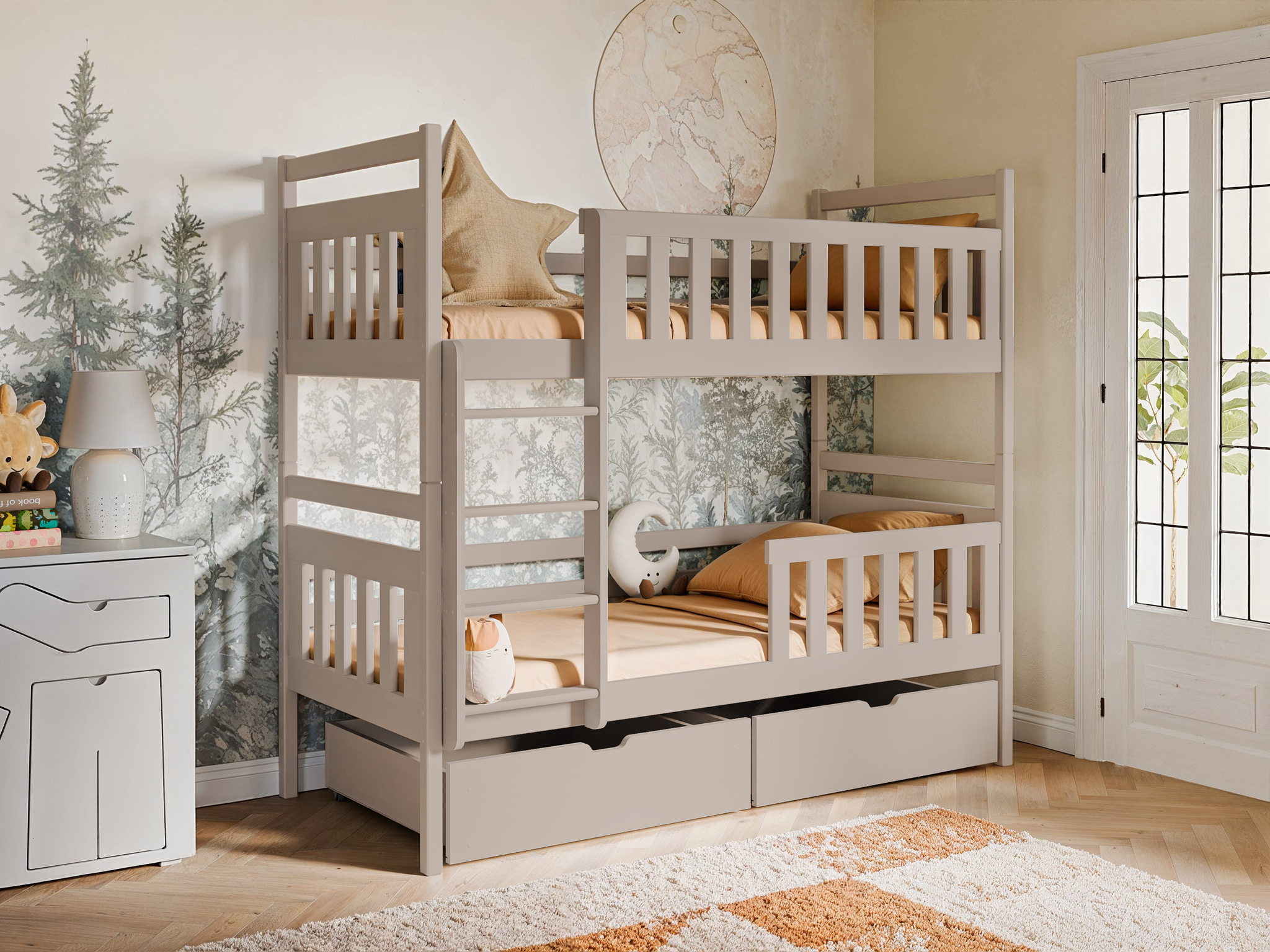 Våningssäng med stödbräda, Misty - Bild 4