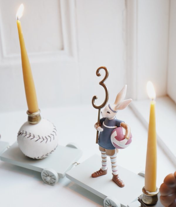 Konges Sløjd, 20-pack Birthday Train Candles