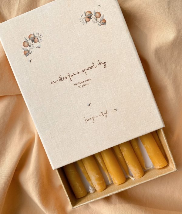 Konges Sløjd, 20-pack Birthday Train Candles