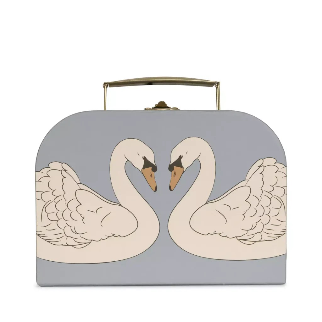 Konges Sløjd, 2-pack resväska, Swan - Bild 3
