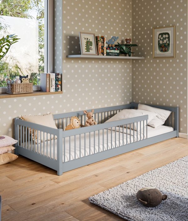 Grå barnsäng Petter