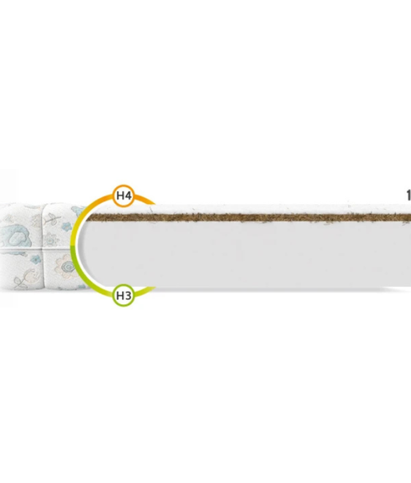 CALM, madrass med kokosfiber till barnsäng (olika storlekar)