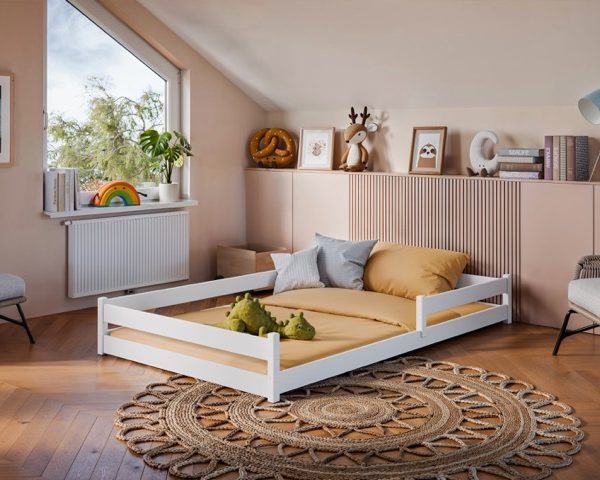 Barnsäng Zora 120x200 cm, vit