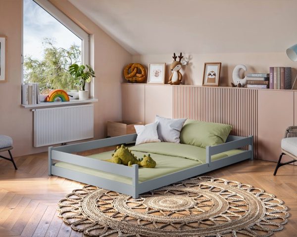 Barnsäng Zora 120x200 cm, grå