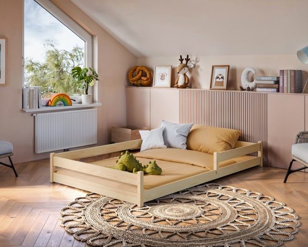 Barnsäng Zora 120x200 cm, natur