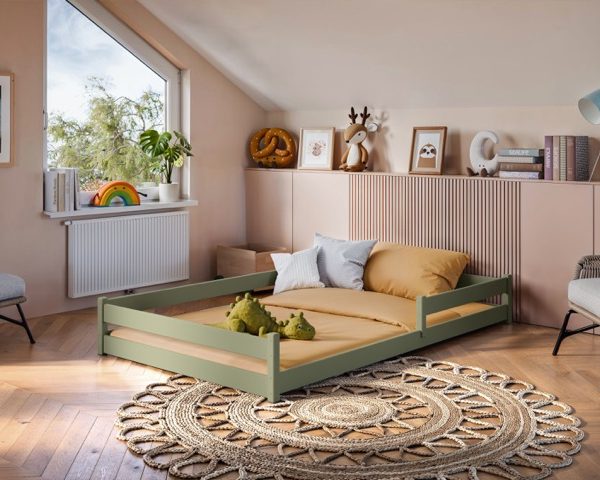 Barnsäng Zora 120x200 cm, olive