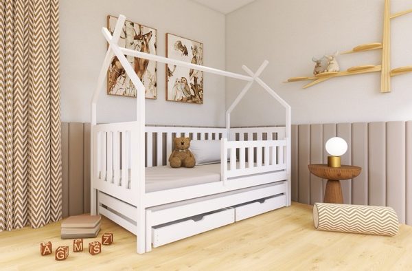 Hussäng Teodor med utdragbar säng och förvaringslådor