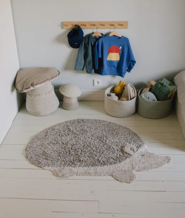 Lorena Canals, matta till barnrummet, igelkott