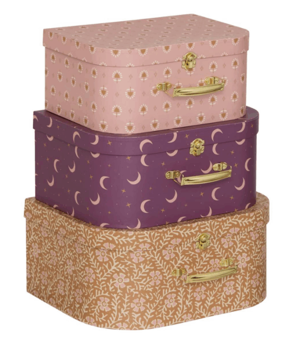 Förvaringslådor Bella nomad, 3-pack