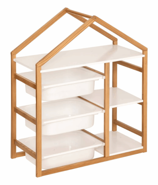 Förvaringshylla med 3 hyllplan- bako
