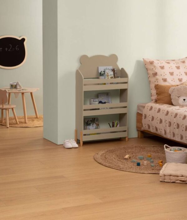 Bokhylla till barnrummet, Teddy beige