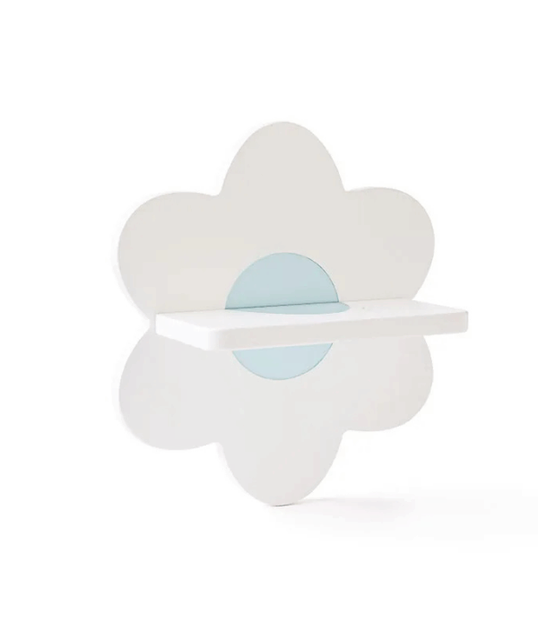 Kid`s Concept, Hylla blomma vit