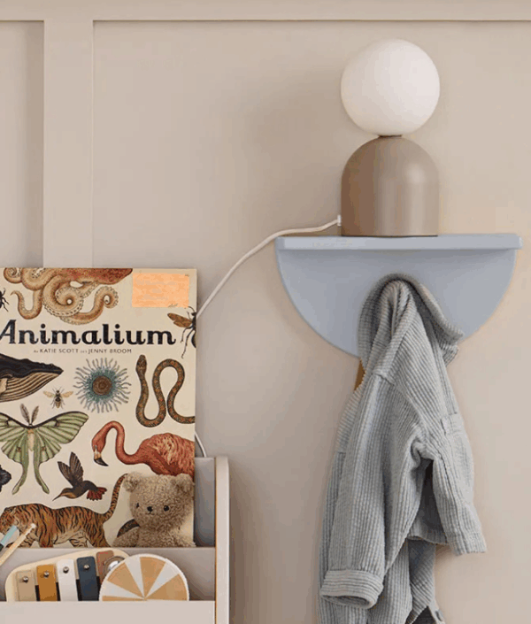 Kid`s Concept, hylla cirkel blå