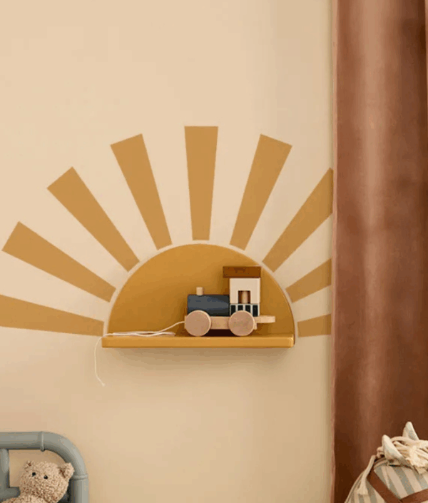 Kid`s Concept, cirkel senap inkl sticker