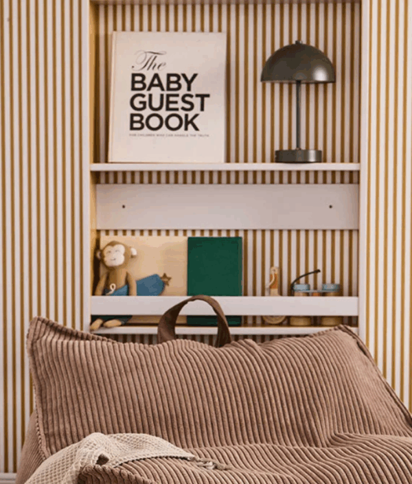 Kid`s Concept, Bokhylla grå senap