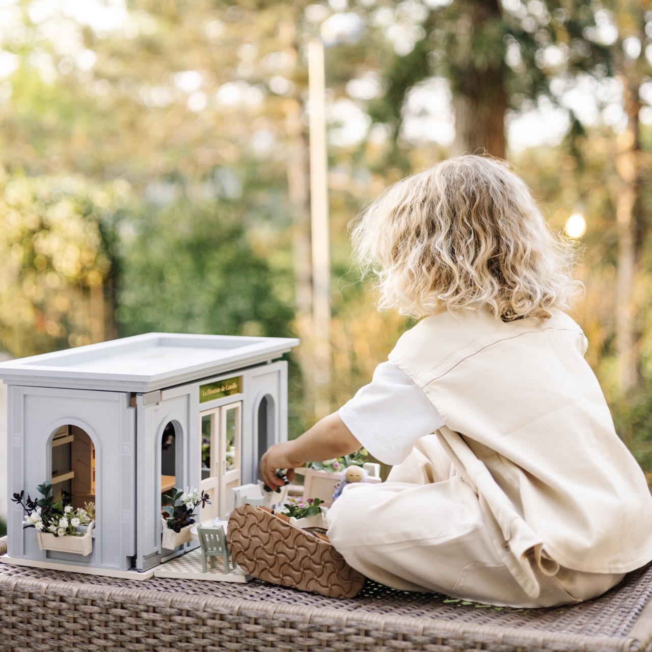 La Fleuriste de Camille – Miniatyrblomsteraffär i trä - Bild 21