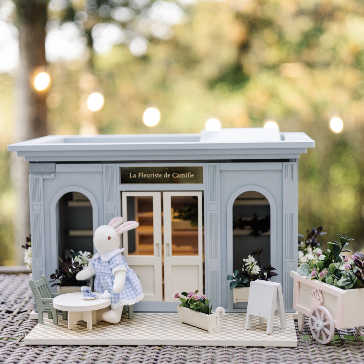 La Fleuriste de Camille – Miniatyrblomsteraffär i trä - Bild 9