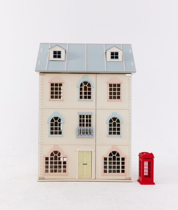 House of London – Fyra­vånings dockhus i Londonstil