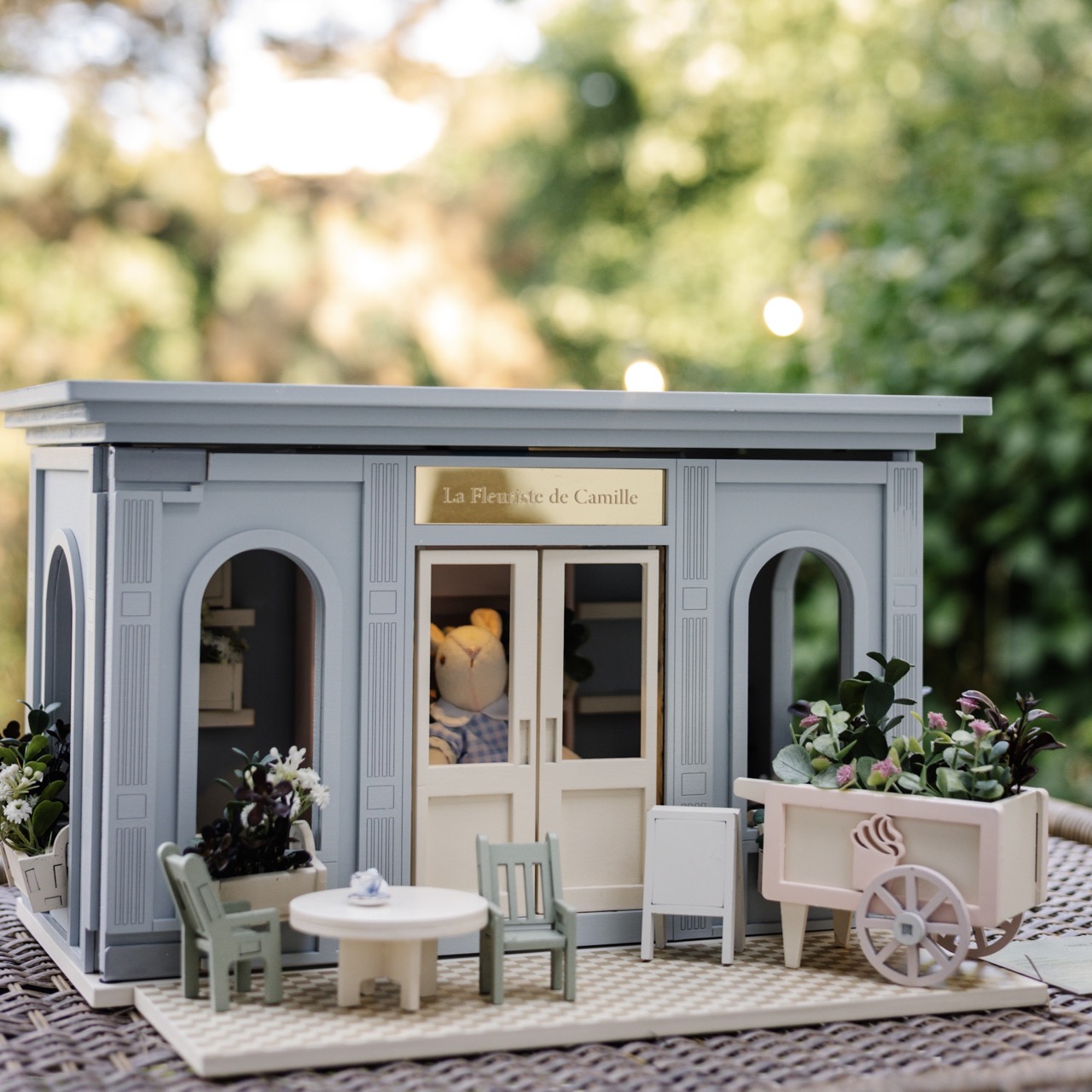 La Fleuriste de Camille – Miniatyrblomsteraffär i trä - Bild 16