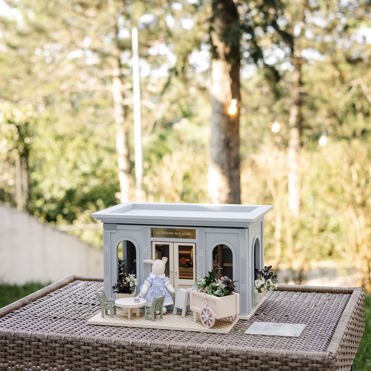 La Fleuriste de Camille – Miniatyrblomsteraffär i trä - Bild 18