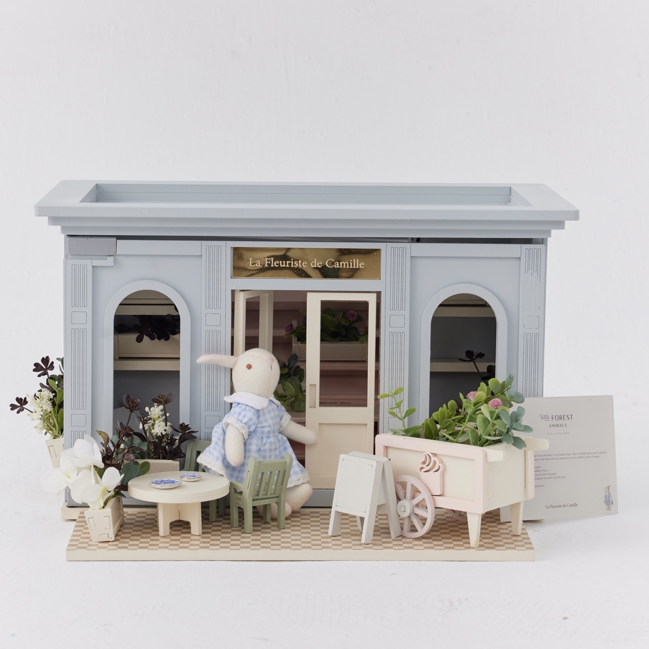 La Fleuriste de Camille – Miniatyrblomsteraffär i trä - Bild 7