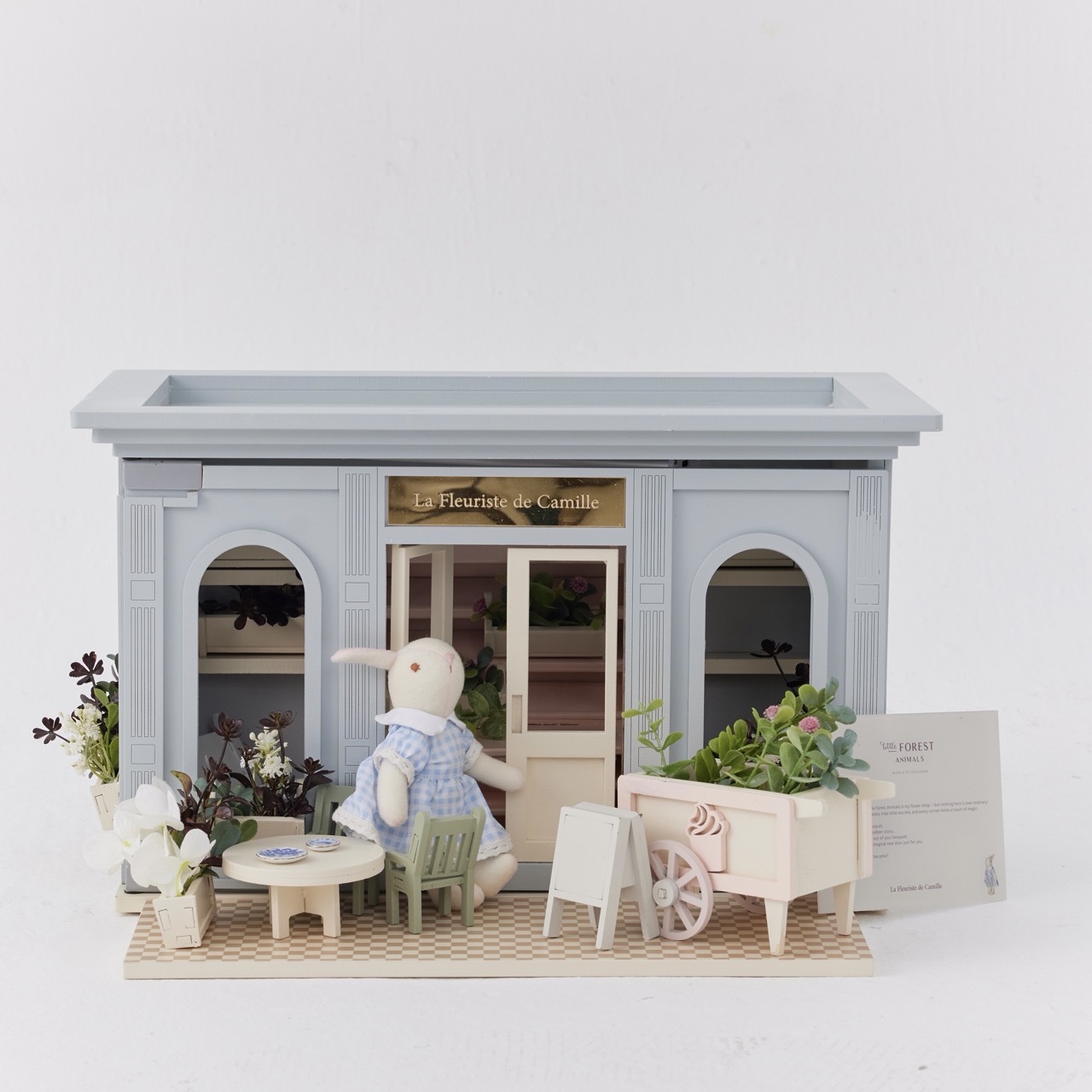 La Fleuriste de Camille – Miniatyrblomsteraffär i trä - Bild 15