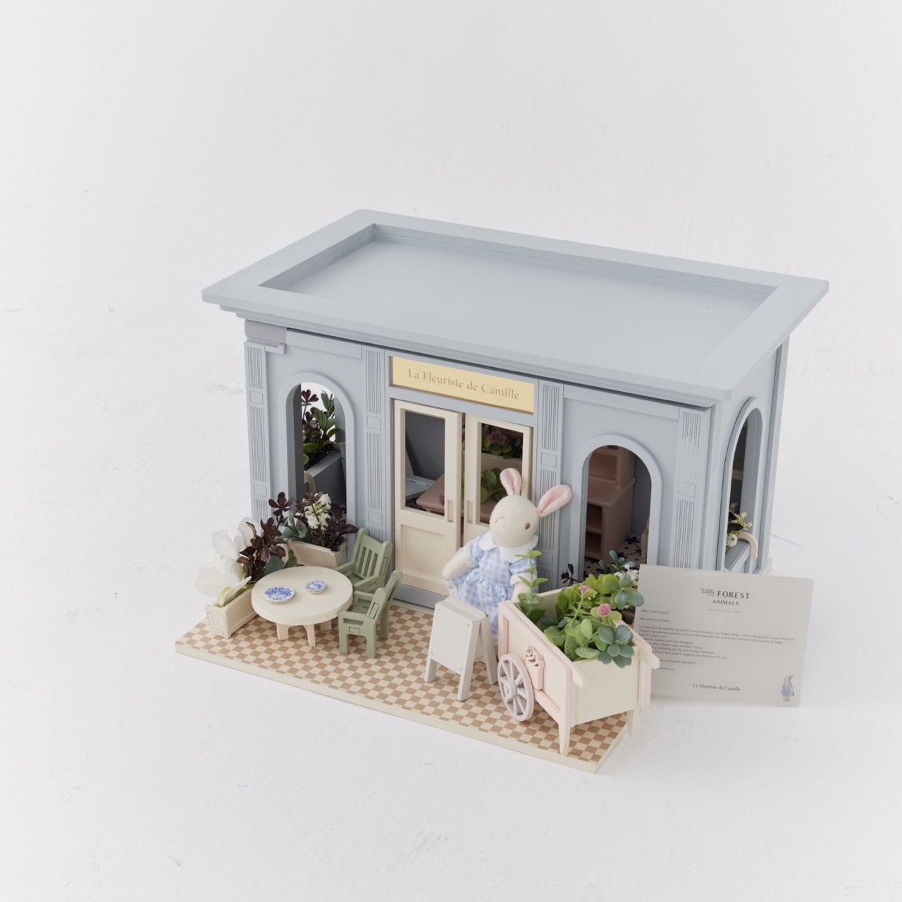 La Fleuriste de Camille – Miniatyrblomsteraffär i trä - Bild 3