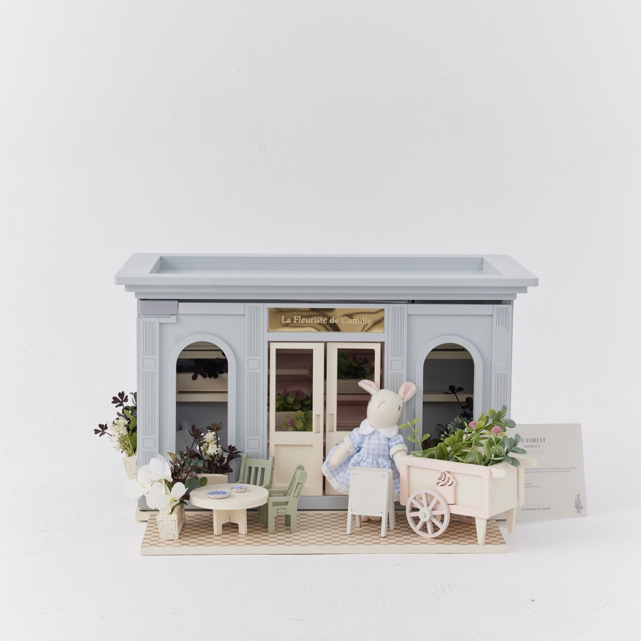 La Fleuriste de Camille – Miniatyrblomsteraffär i trä - Bild 2