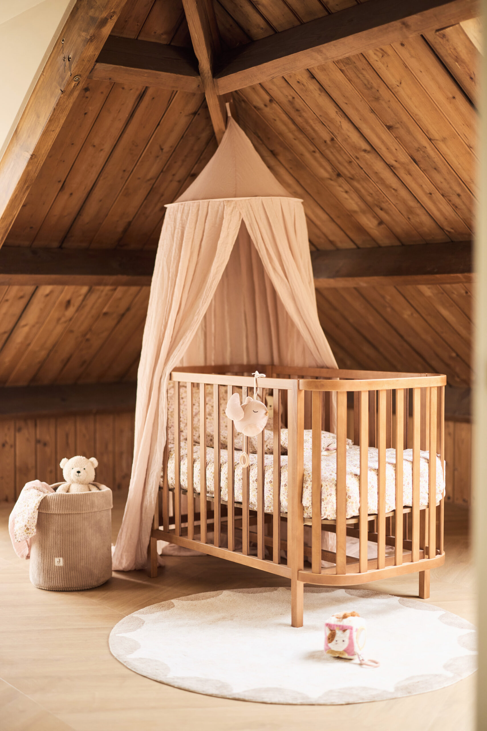 Jollein, sänghimmel Cosy Check Sand - Bild 8