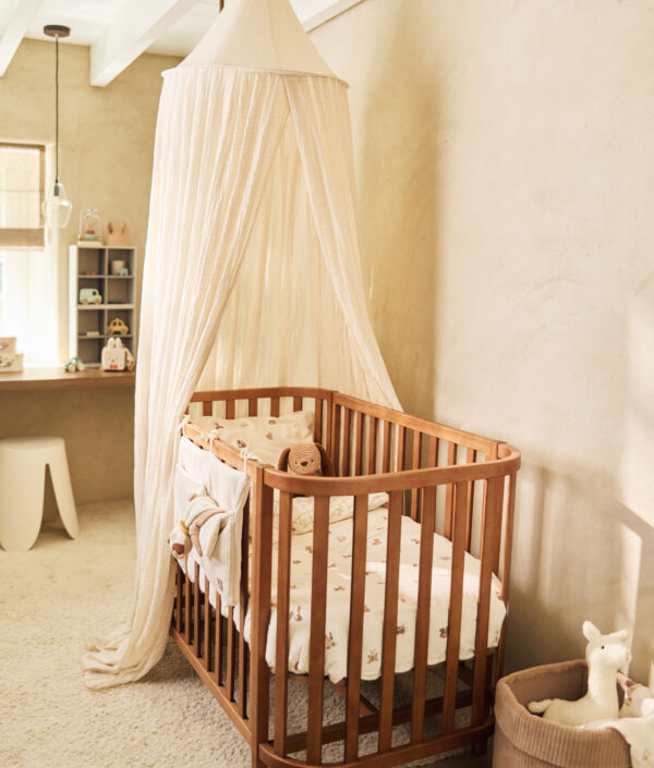 Jollein, sänghimmel Cosy Check Sand