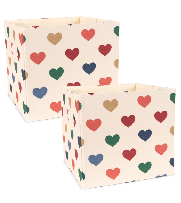 Konges Sløjd, förvaringsbox 2-pack Coeur Colore