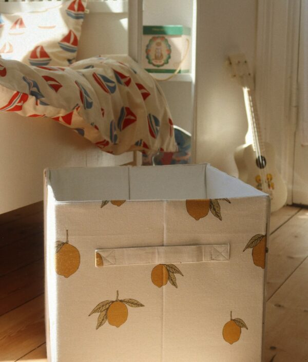 Konges Sløjd, förvaringsbox 2-pack Lemon