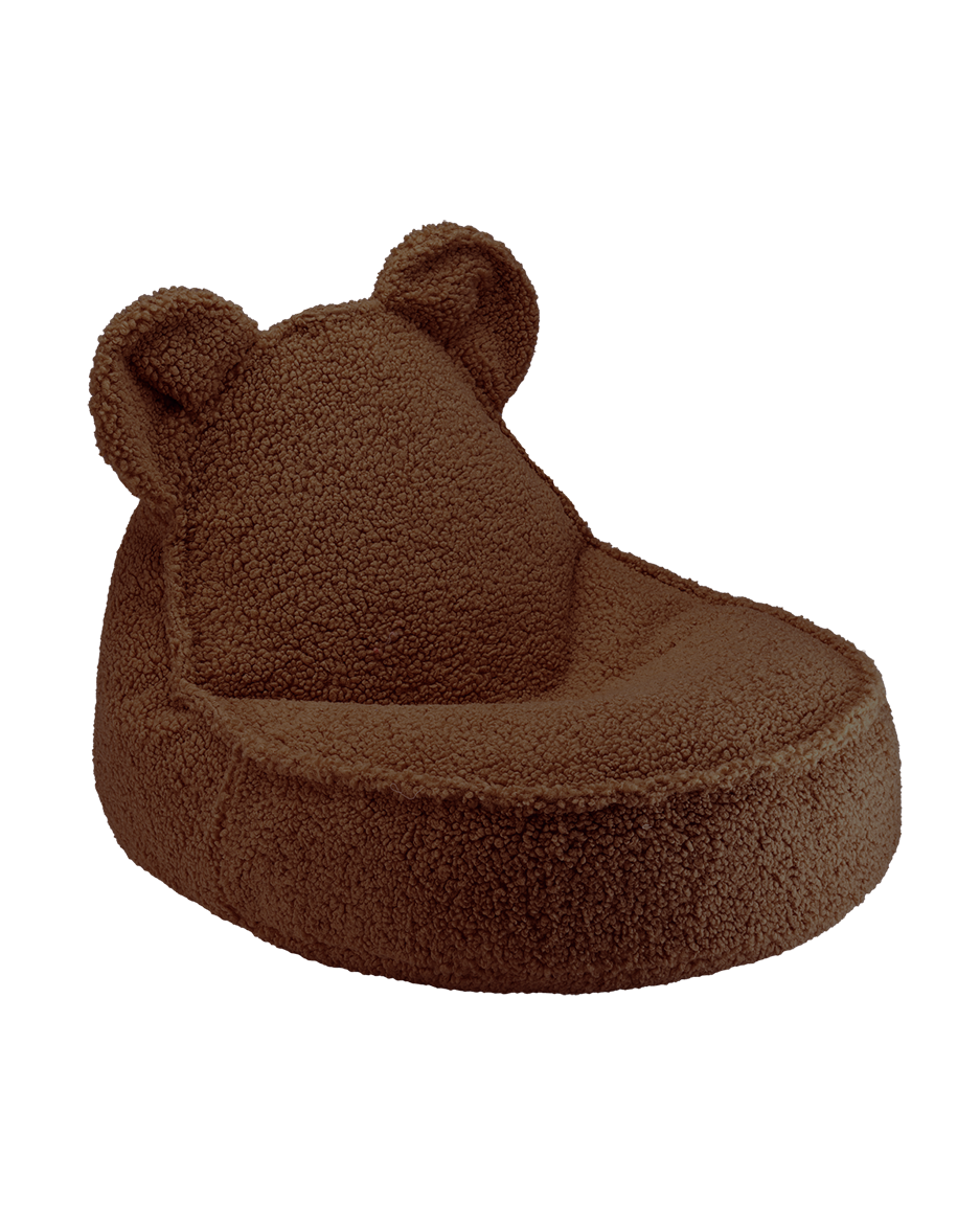 The Bear Beanbag - Björnfåtölj i teddytyg - saccosäck - Bild 18