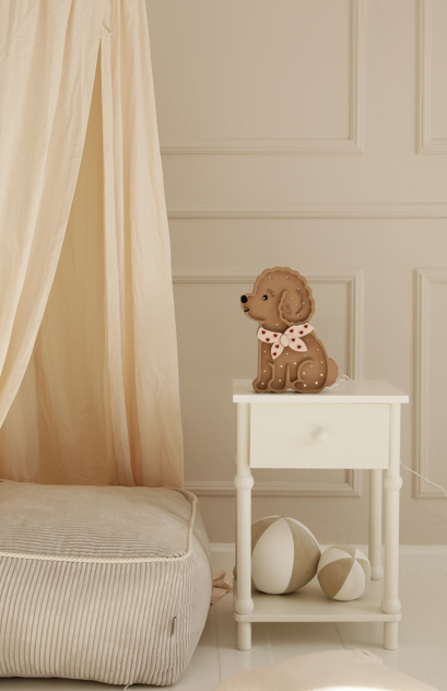 Little Lights, Nattlampa till barnrummet, Pudel Hund Lotta | Rosa - Bild 7