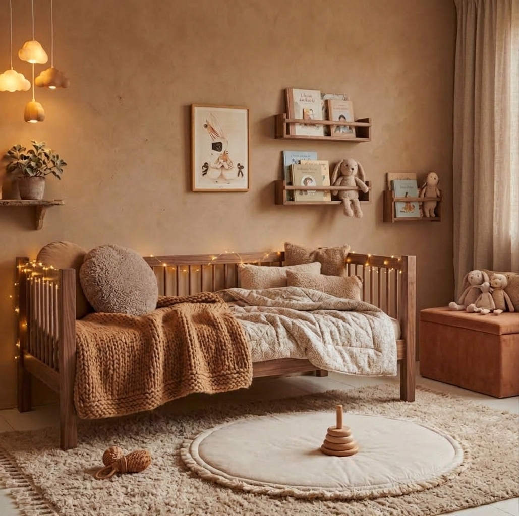 Babylove barnsäng med fallskydd 'Asta' - 90x200 - Bild 12