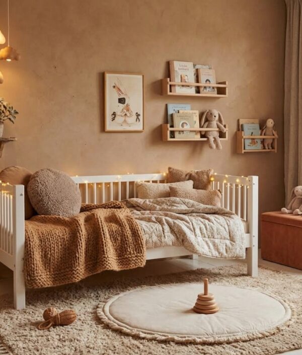 Babylove barnsäng med fallskydd 'Asta' - 70x140