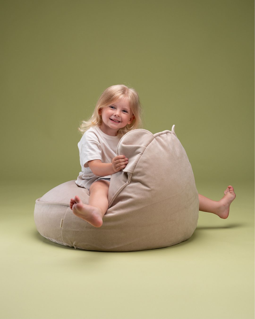 Bear Beanbag - Björnfåtölj i lyxig Sammet - saccosäck - Bild 6