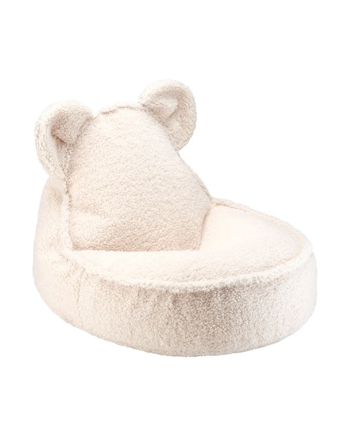 The Bear Beanbag - Björnfåtölj i teddytyg - saccosäck - Bild 20