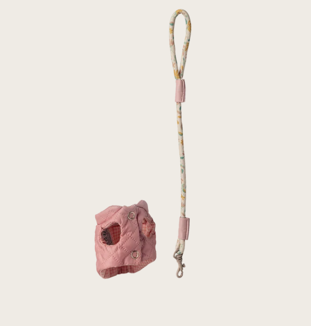 Husdjurdsele och koppel, rosa - Bild 2