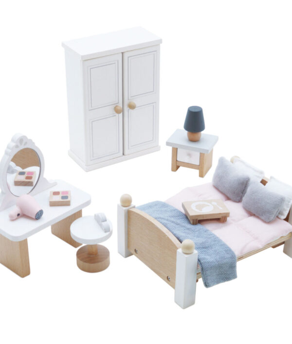 Daisylane Master Bedroom – Sovrumsmöbler för Dockhus