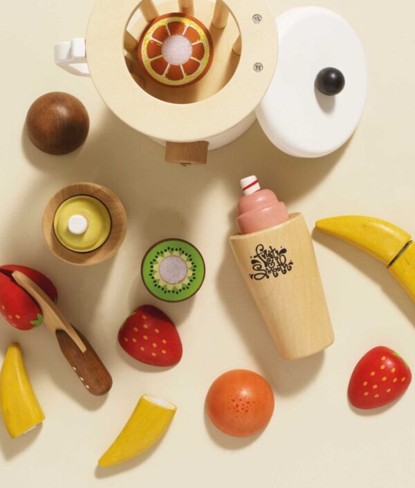 Smoothie- och Mixerset i Trä för Barn