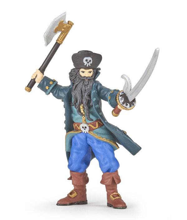 Blackbeard – Fruktad piratfigur från Papo